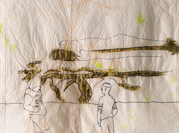 Smile - Gold, Food Color, Rollerball, Paper Bag