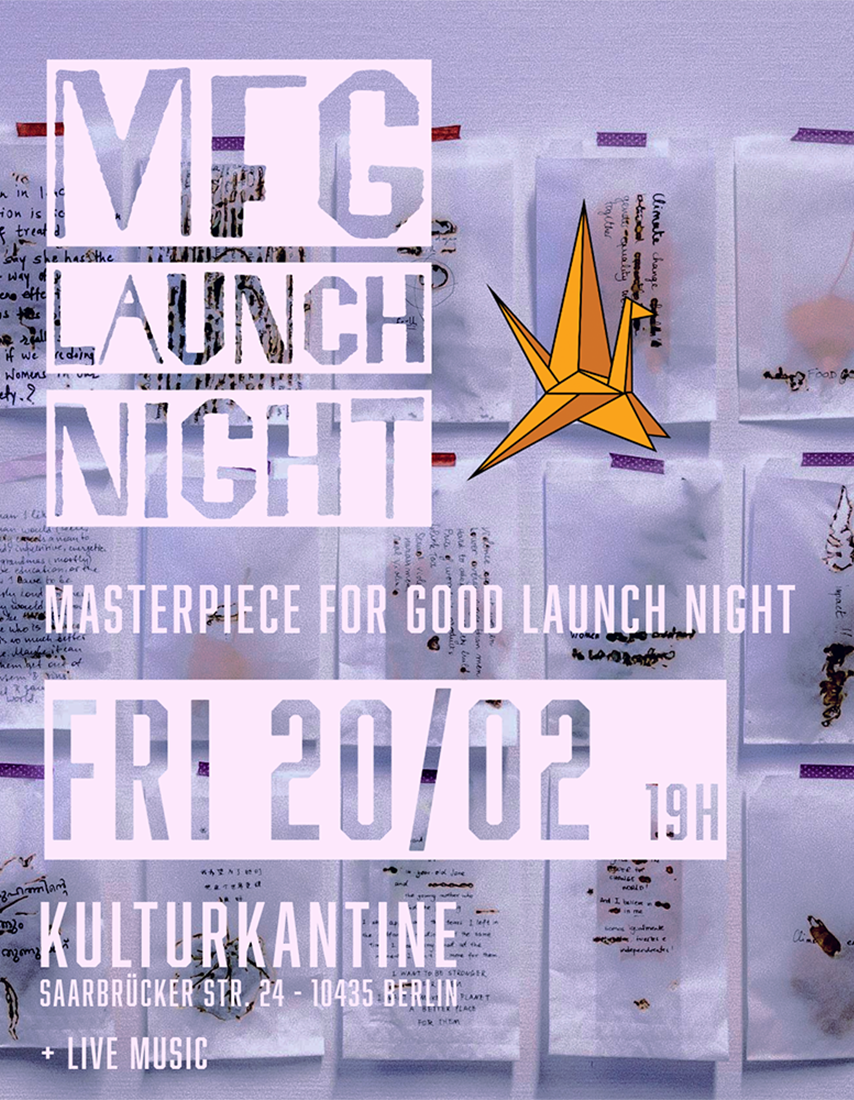 Launch Masterpiece for Good