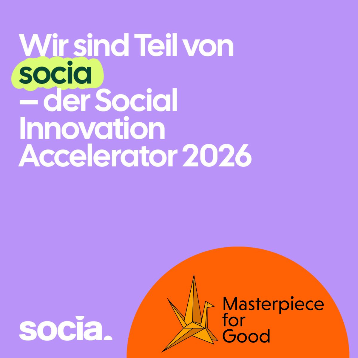 Invitation to Stendal via SOCIA Accelerator
